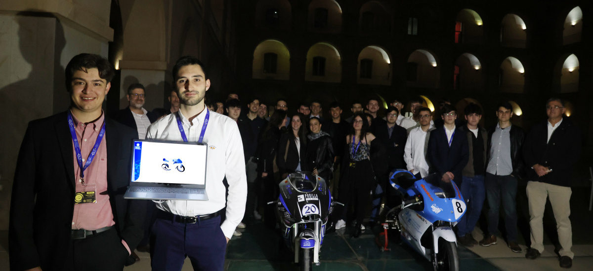 El equipo Moto UPCT exhibe el diseño ultraligero de su nuevo prototipo para competir en Alcañiz